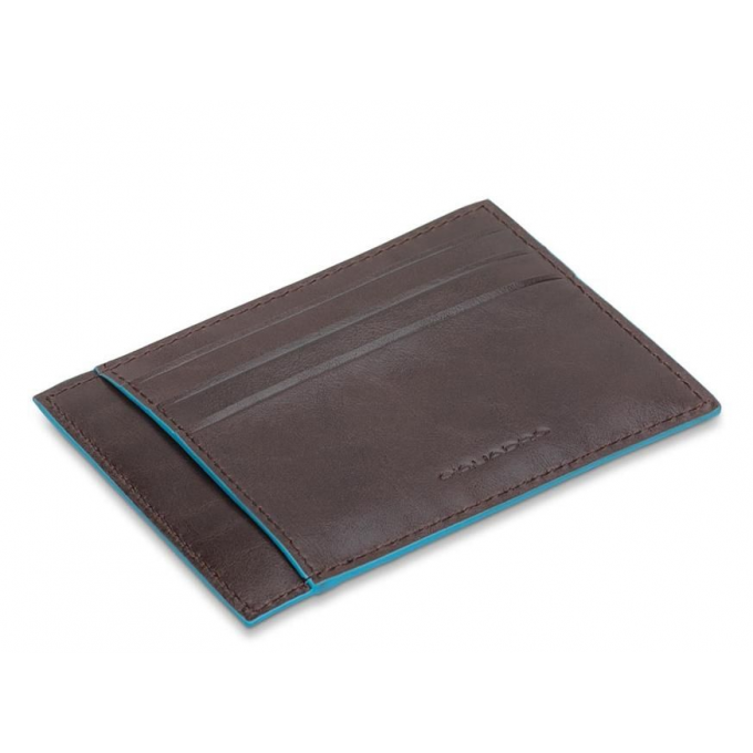 Чехол для кредитных карт PIQUADRO BLUE SQUARE каштановый PP2762B2R/M