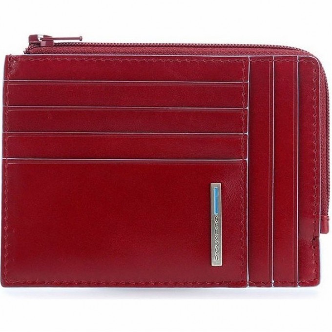 Чехол для кредитных карт PIQUADRO BLUE SQUARE (красный) PU1243B2R/R