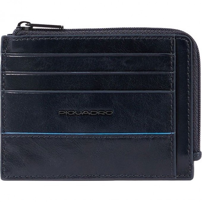 Чехол для кредитных карт PIQUADRO BLUE SQUARE REVAMP темно-синий PP4822B2VR/BLU