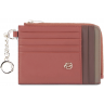 Чехол для кредитных карт PIQUADRO CIRCLE коралловый/кофейный натур.кожа PP5910W92R/ARTM