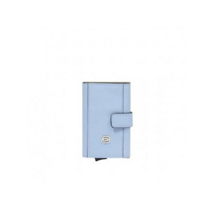 Чехол для кредитных карт PIQUADRO LYRA бирюзовый/голубой PP5649W92R/OTAV