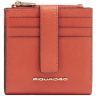 Чехол для кредитных карт PIQUADRO PATRICIA коралловый кожа PP6843W140R/AR