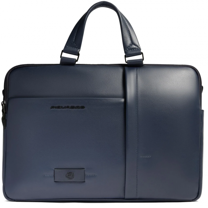 Деловая сумка мужская PIQUADRO RUSSEL синяя CA6026W137/BLU
