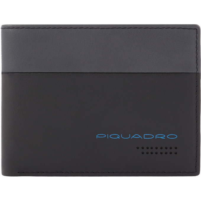 Кошелек мужской PIQUADRO URBAN черный/серый PU257UB00R/NGR
