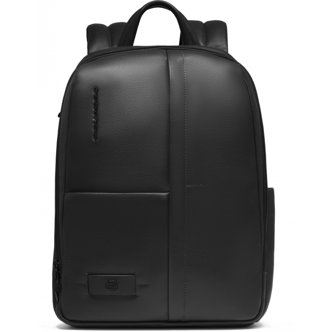 Рюкзак мужской PIQUADRO RUSSEL черный кожа CA6765W137/N