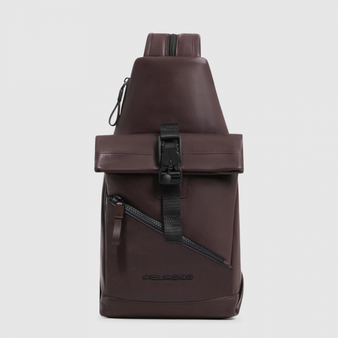 Рюкзак слинг PIQUADRO HARPER коричневый CA6784AP/TM
